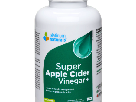 Platinum Naturals Super Apple Cider Vinegar+ 180 VCapsules Online now