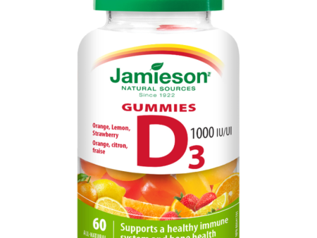 [50% Off] Jamieson D3 1000IU 60 Gummies Online