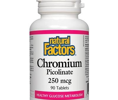 Natural Factors Chromium Picolinate 250mcg 90 Capsules Supply