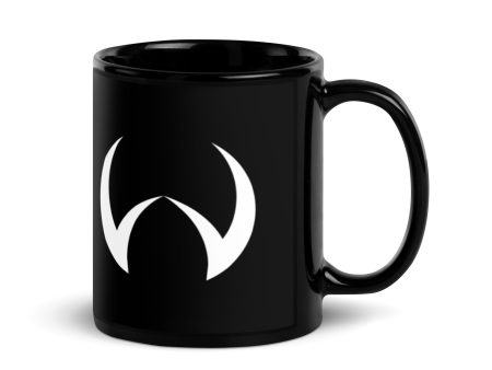 Wiley Games  W  Mug in white on black on Sale