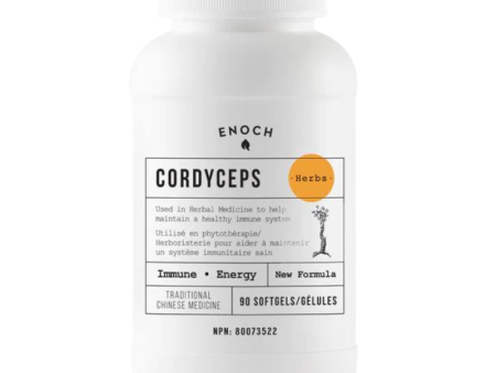 [BOGO] Enoch Cordyceps Extra Strength 90 Softgels NEW Formula Hot on Sale