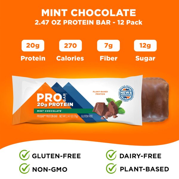 Mint Chocolate 2.47 oz Bar 12-Pack Online Sale