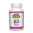 Natural Factors Vitamin B3 500mg 90 Tablets For Discount