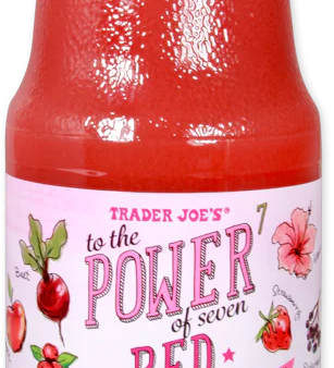 Trader Joe s To The Power of Seven Red Organic Juice Beverage, 1L Sale