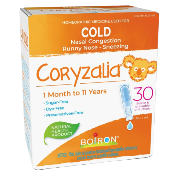 [20% OFF] Boiron Coryzalia Infant Cold Relief 30 Doses For Sale