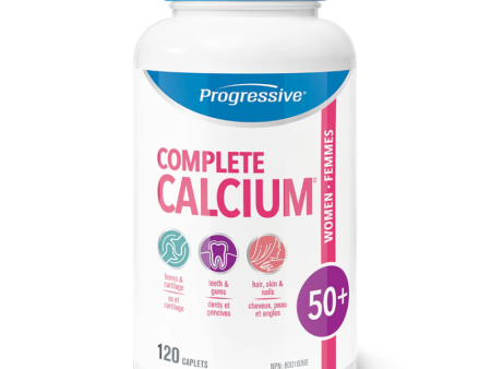 Progressive Complete Calcium For Women 50+ 120 Caplets Supply