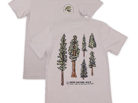 Nature Study (Conifers) Short Sleeve Sale